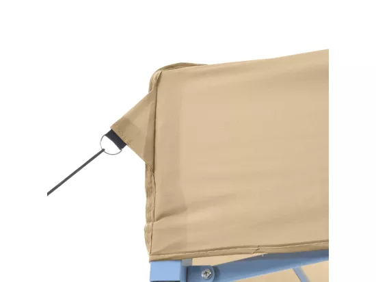 Tente de réception pliable escamotable avec 4 parois latérales