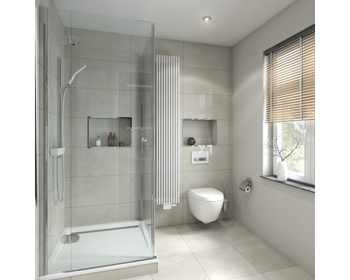 SCHULTE London designradiator 1800x295 mm alpinewit met middenaansluiting