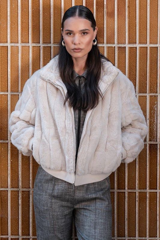 Geisha - Boxy Jacket 55518 - Jas - Off-white - Dames