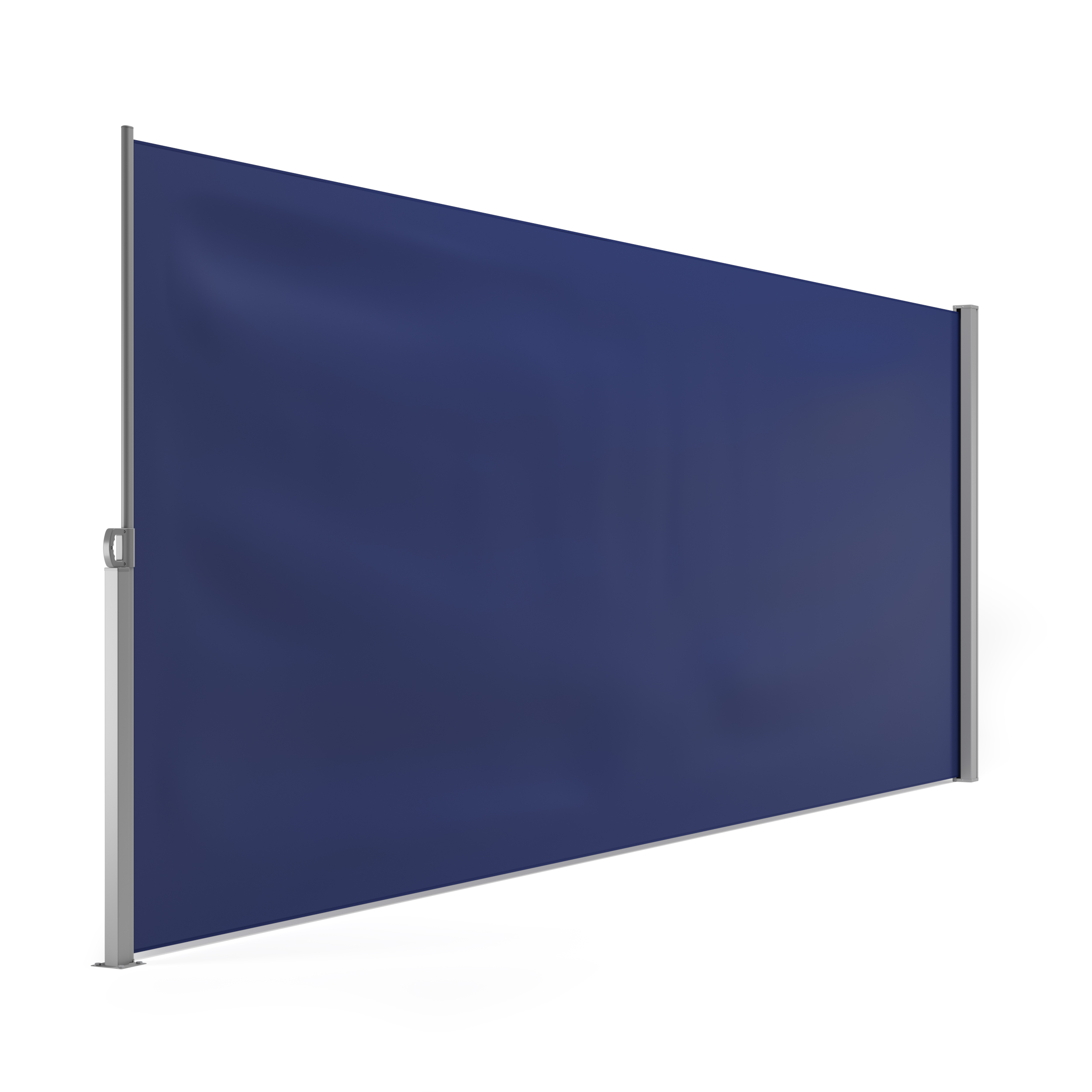 Seitenmarkise 180 x 500 cm blau