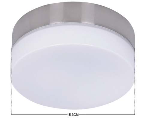 LED-lampenset Lucci, geborsteld chroom met matwitte kap, GX53, 4,8W, 510 lm, 4000 K, neutraal wit