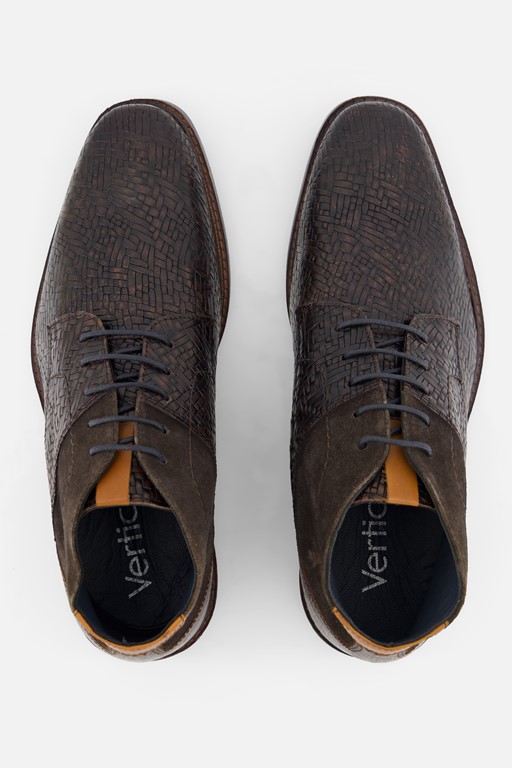 Vertice Veterschoenen bruin Leer