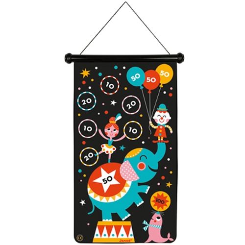 Janod magnetisch dartspel - circus