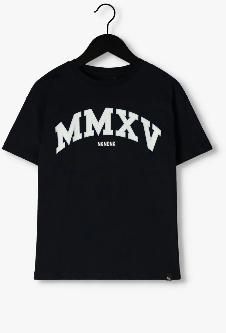 NIK & NIK donkerblauwe nik & nik t-shirt varsity t-shirt