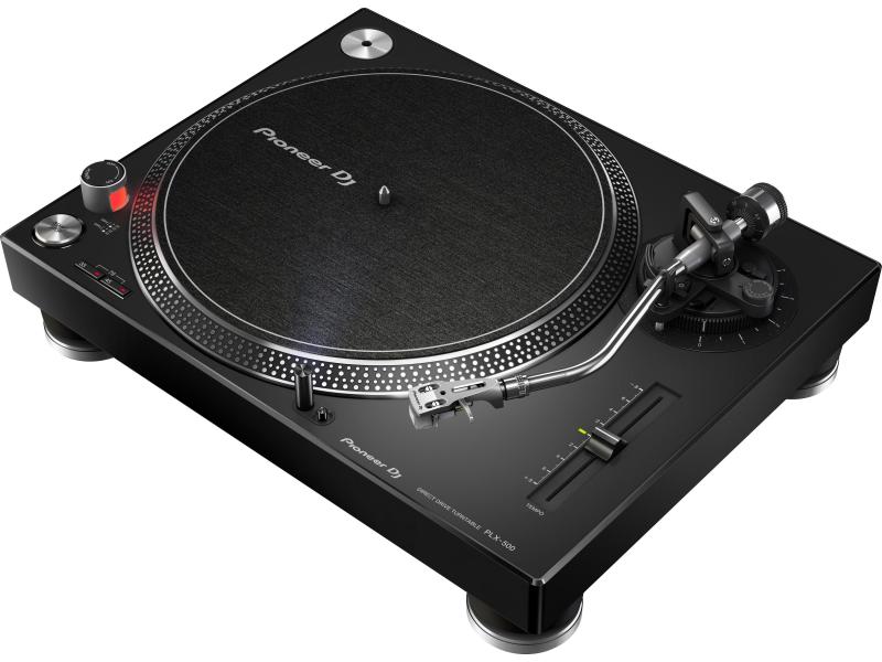 Pioneer Plattenspieler PLX-500-K Schwarz Plattenspieler mit USB-Ausgang