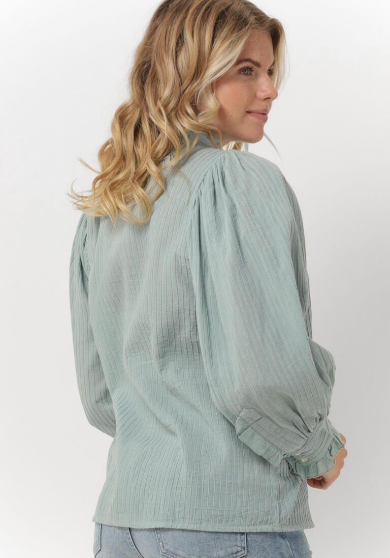 ANTIK BATIK lichtblauwe antik batik blouse yves blouse