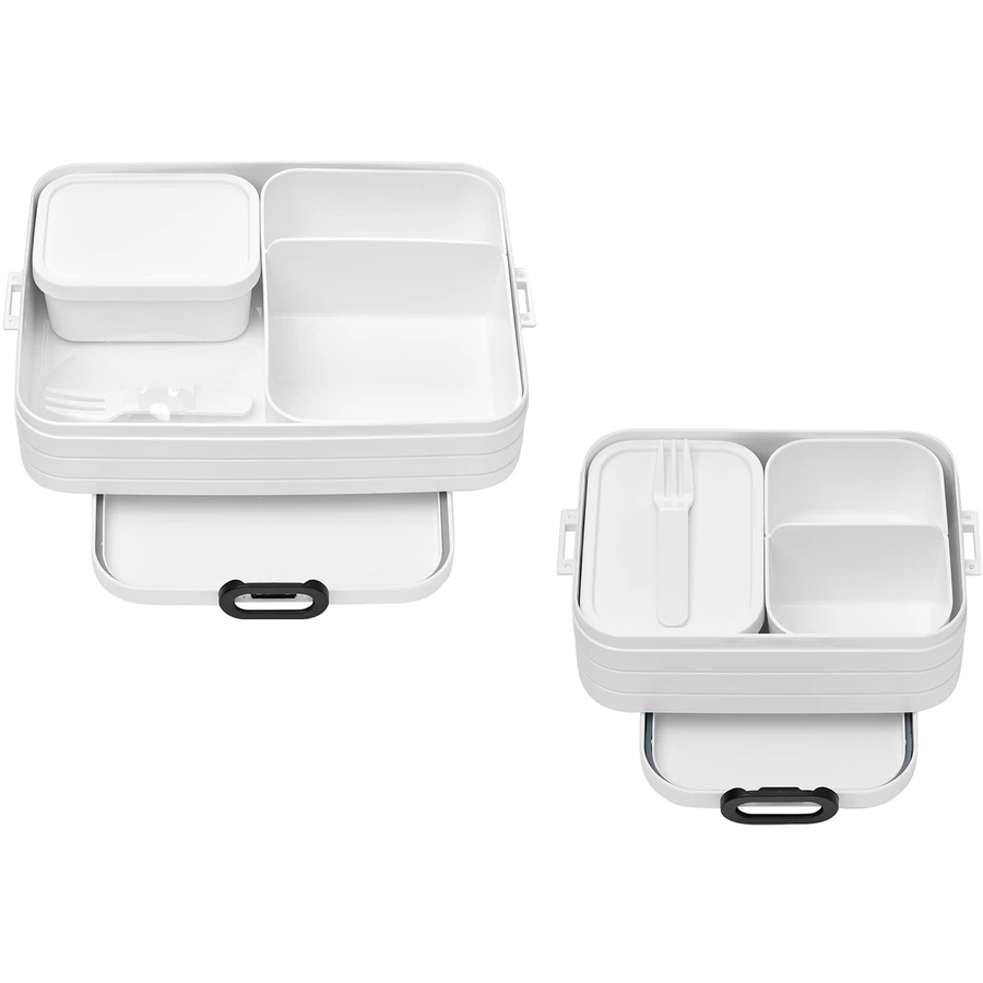 Mepal Bento-Lunchboxen Take A Break 2er Set weiß