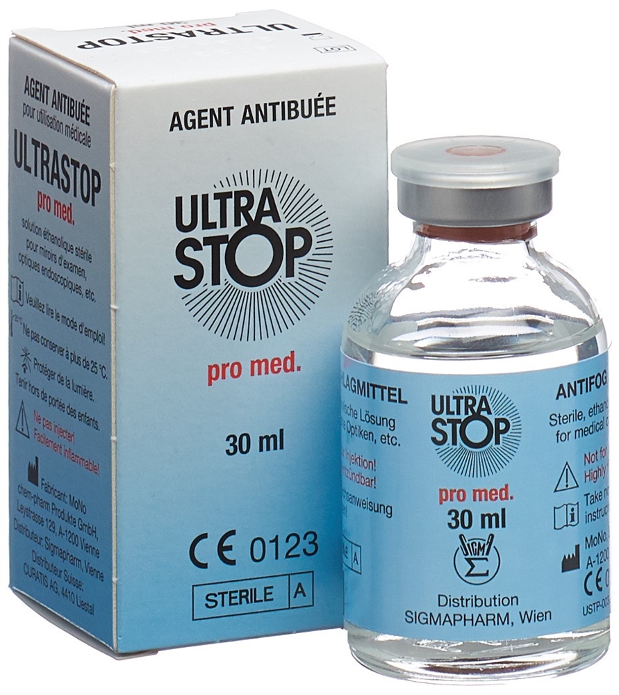 ULTRASTOP Antibeschlagmittel<br>30 ml, Durchstechflasche, Lösung, Pro Med