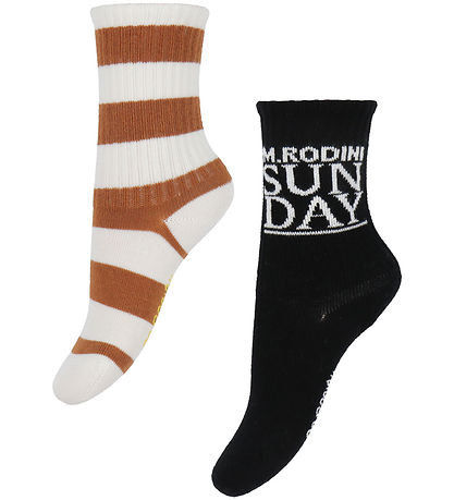 Mini Rodini Socken - 7er-Pack - Katzen - Multi