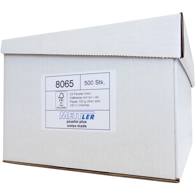 Mettler Couvert 8065, Fenster links, C5, 500 Stück