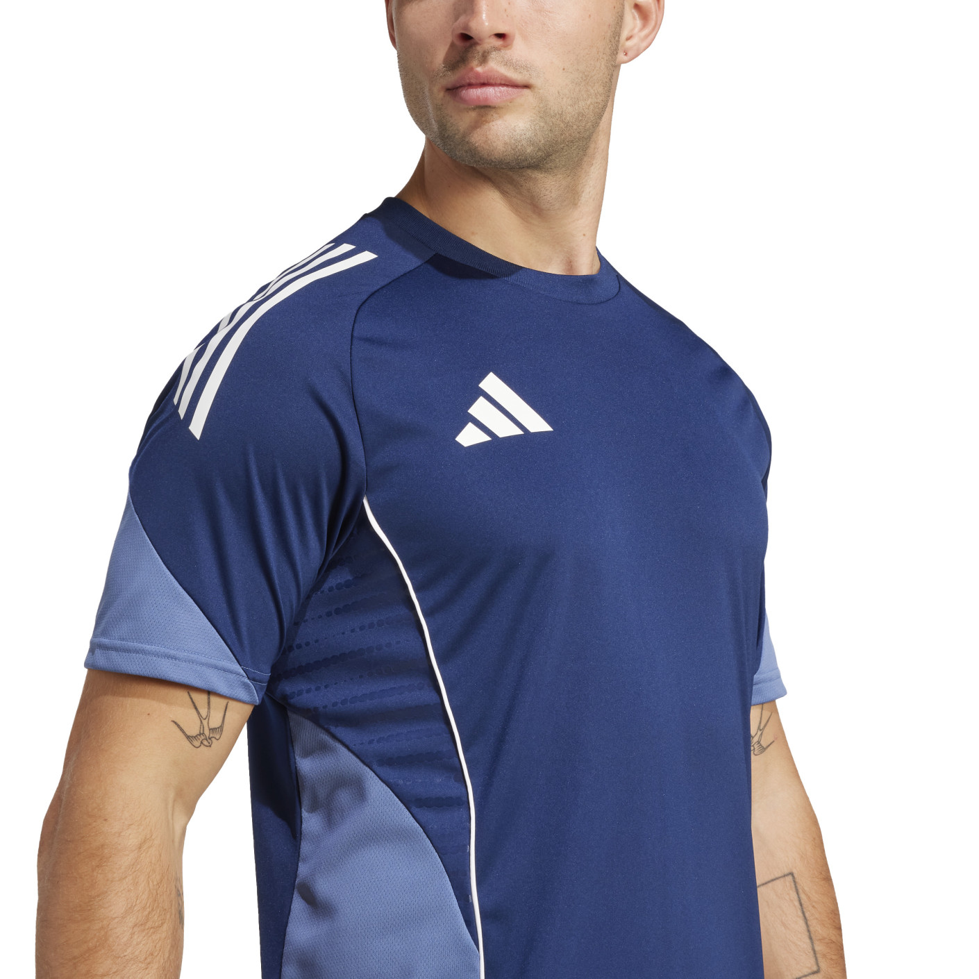 Adidas Tiro 25 Competition Trainingsshirt Donkerblauw Wit