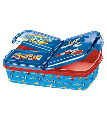 Sonic Brotdose m. 3 Zimmer - 18x13 cm - Sonic