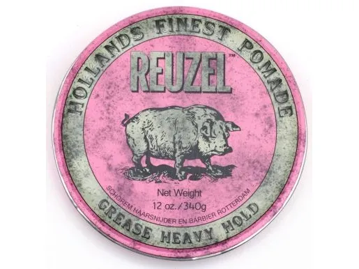 REUZEL Styling Pink Pomade Grease Heavy Hold 340 g
