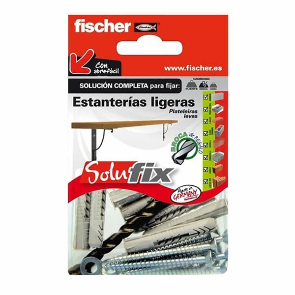 Tetningssett Fischer Solufix 502685 Hyller 37 Deler