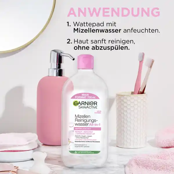 Mizellen Reinigungswasser All-in-1 Sensitiv
