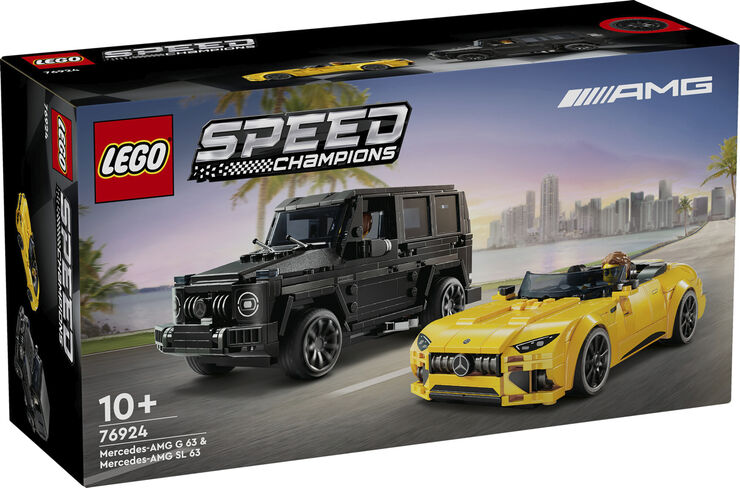 Lego Mercedes-AMG G 63 og Mercedes-AMG SL 63