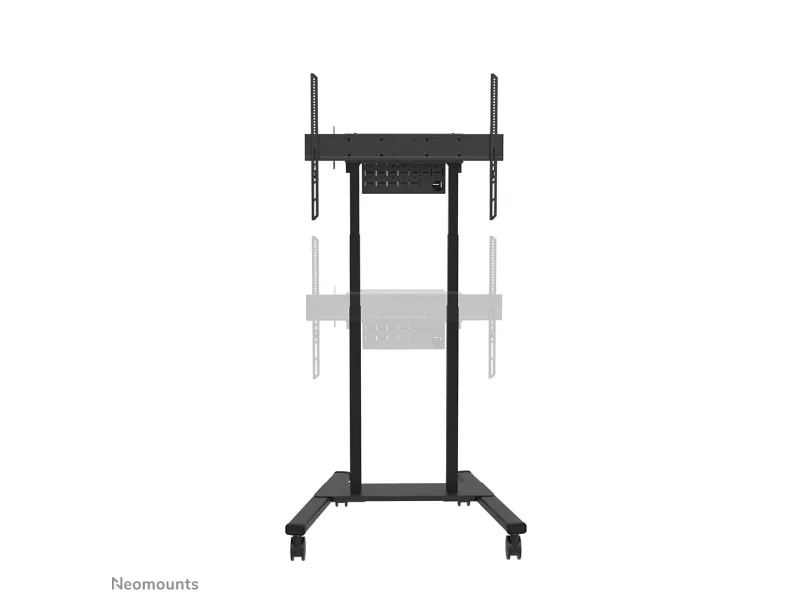 Neomounts FL55-875BL1 - Vogn med hjul - motoriseret - for LCD display - låsbar - stål - sort - skærmstørrelse: 55