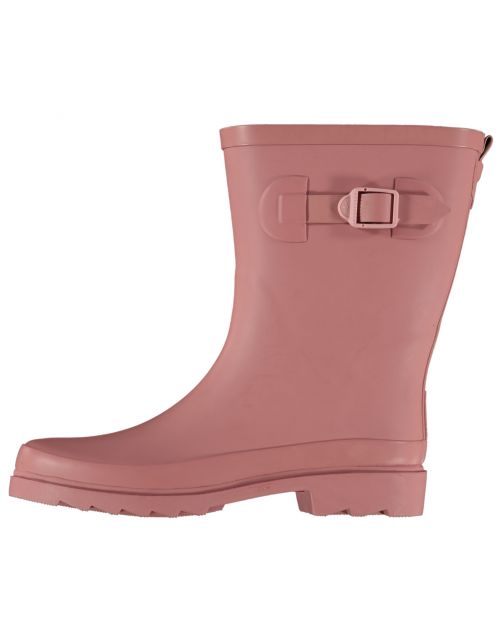 Xq Footwear Dames Regenlaars Riem Rubber Roze - Laarzen