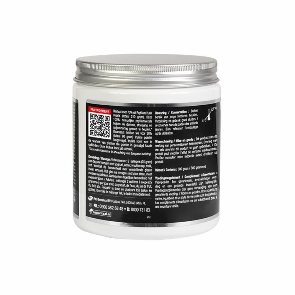 2x Lucovitaal Colon Phyta Vezelpoeder 300 gr