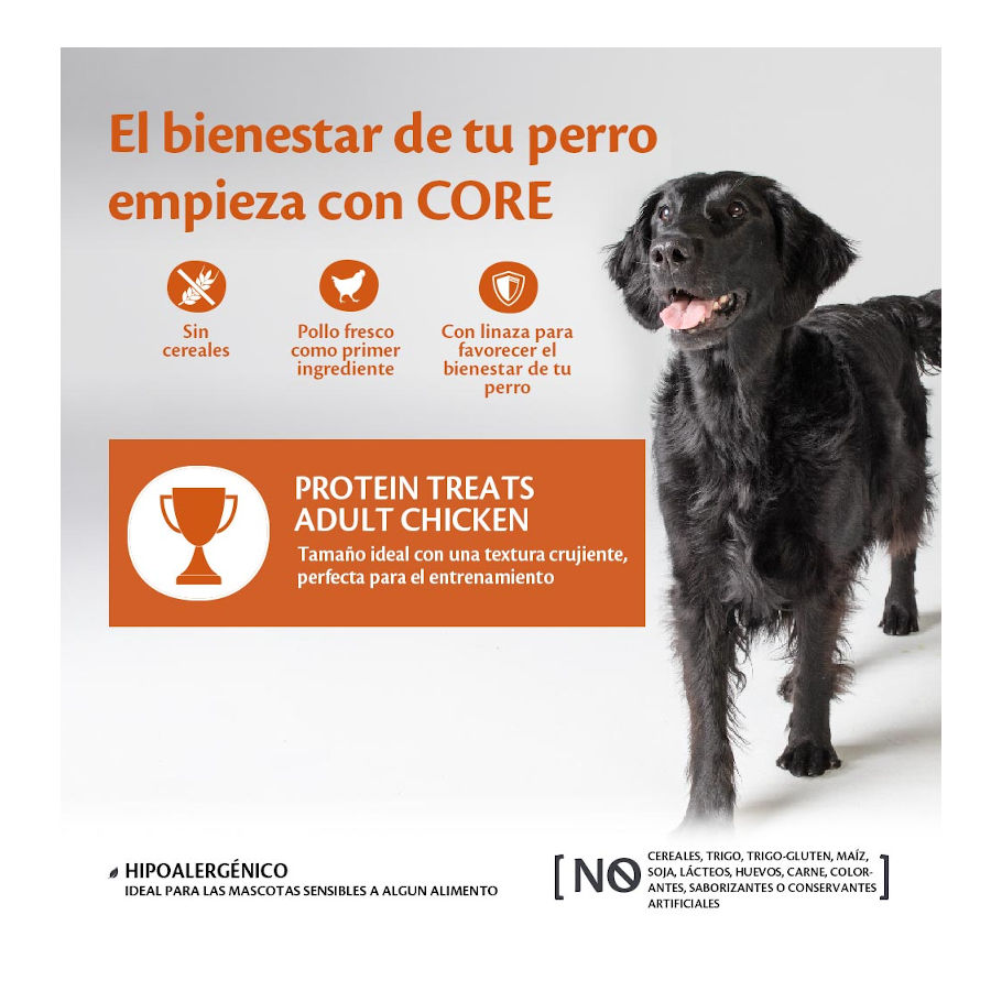 Petiscos Wellness Core Protein sabor Frango para Cães, 170g