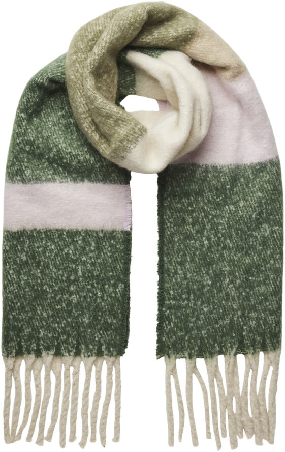 Pieces PCBEA LONG SCARF NOOS BC Trekking green/colour blocking