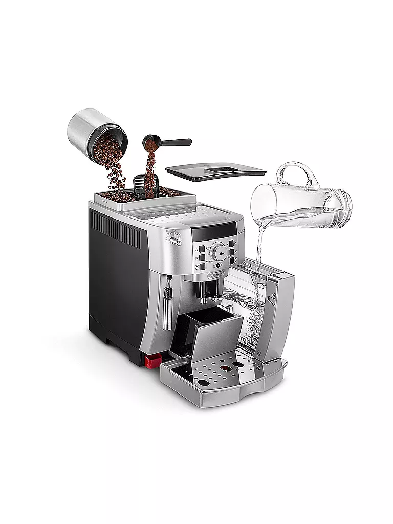 DELONGHI Kaffee-Vollautomat Magnifica S ECAM 21.110.SB  silber