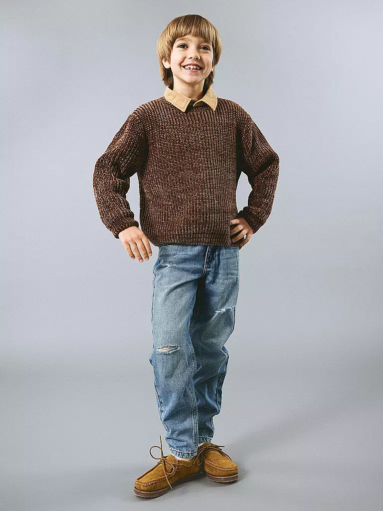 NAME IT Jungen Jeans Tapered Fit NKMSILAS blau