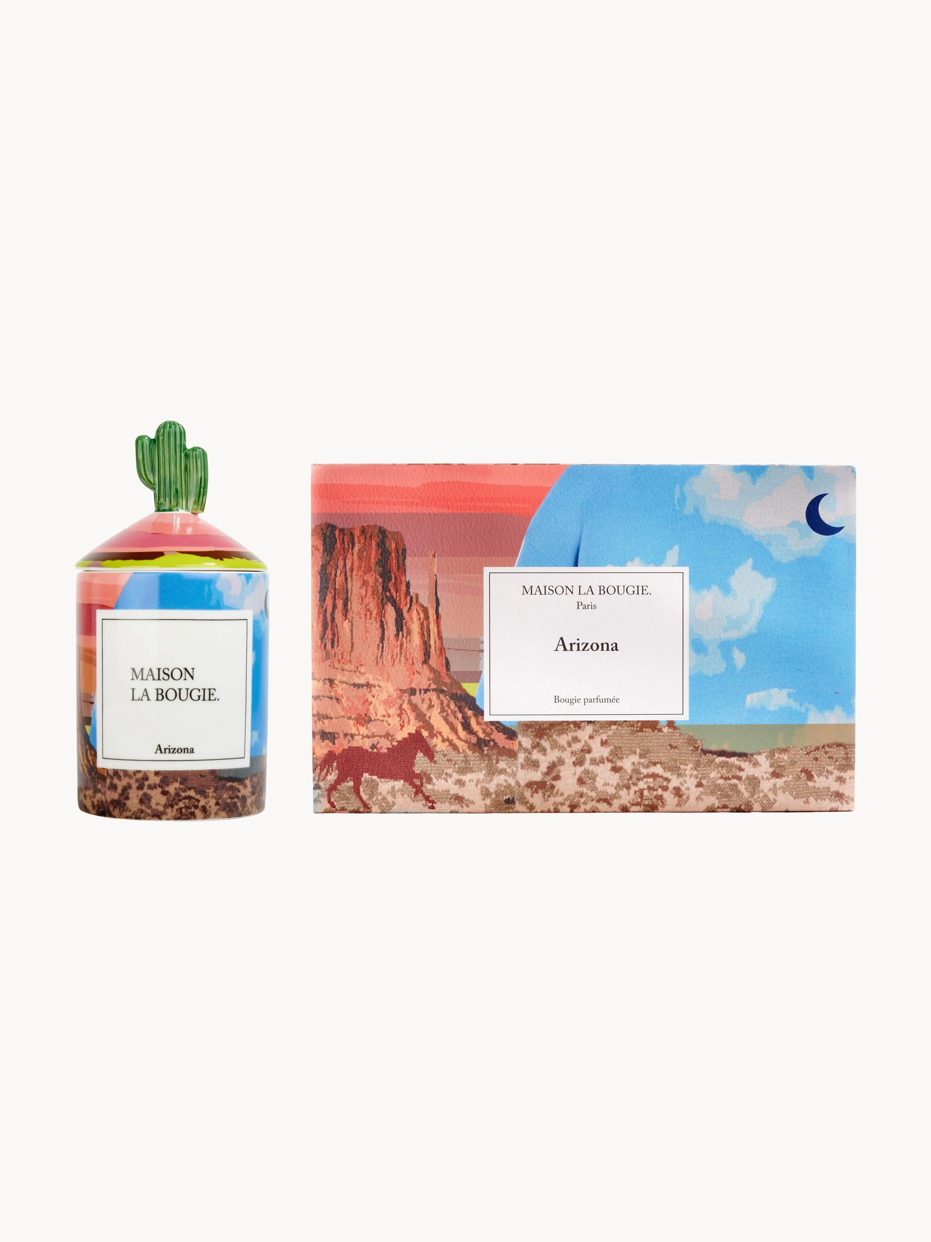 Handgemaakte geurkaars Arizona (vijgenboom, munt & lavendel)