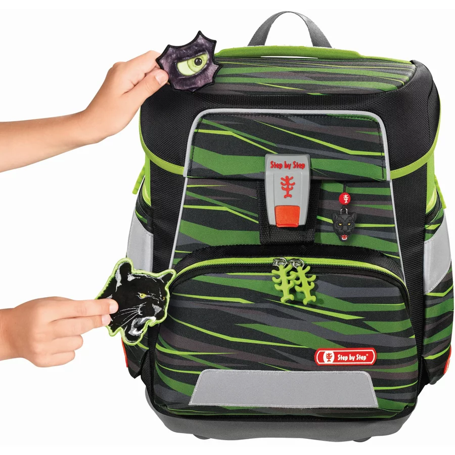 Step by Space - Schulranzen Set 5tlg. Wild Cat Chiko