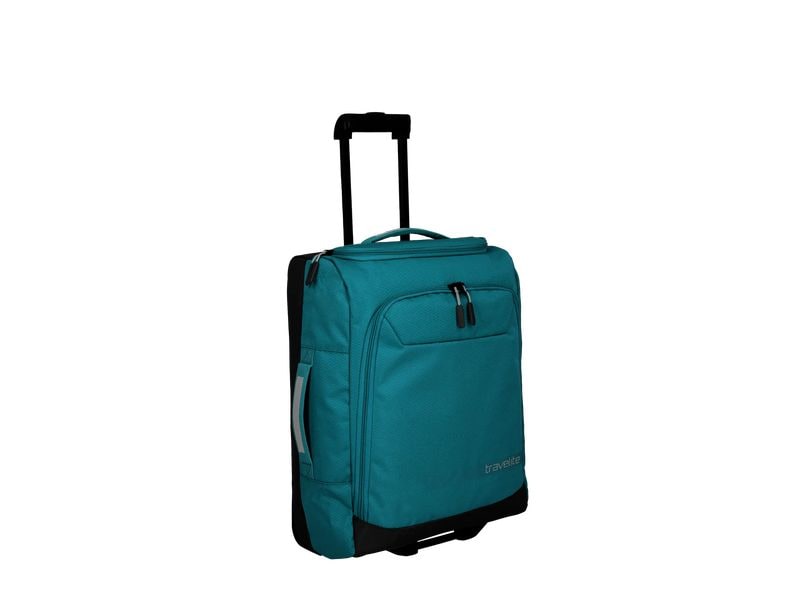 travelite Kick Off Rollenreisetasche S Petrol Reisekoffer
