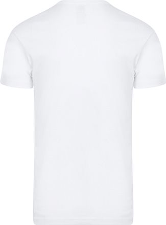 Alan Red Copenhagen T-shirt O-Hals Wit 2-Pack 7030/2P/01 Copenhagen Rib White kopen