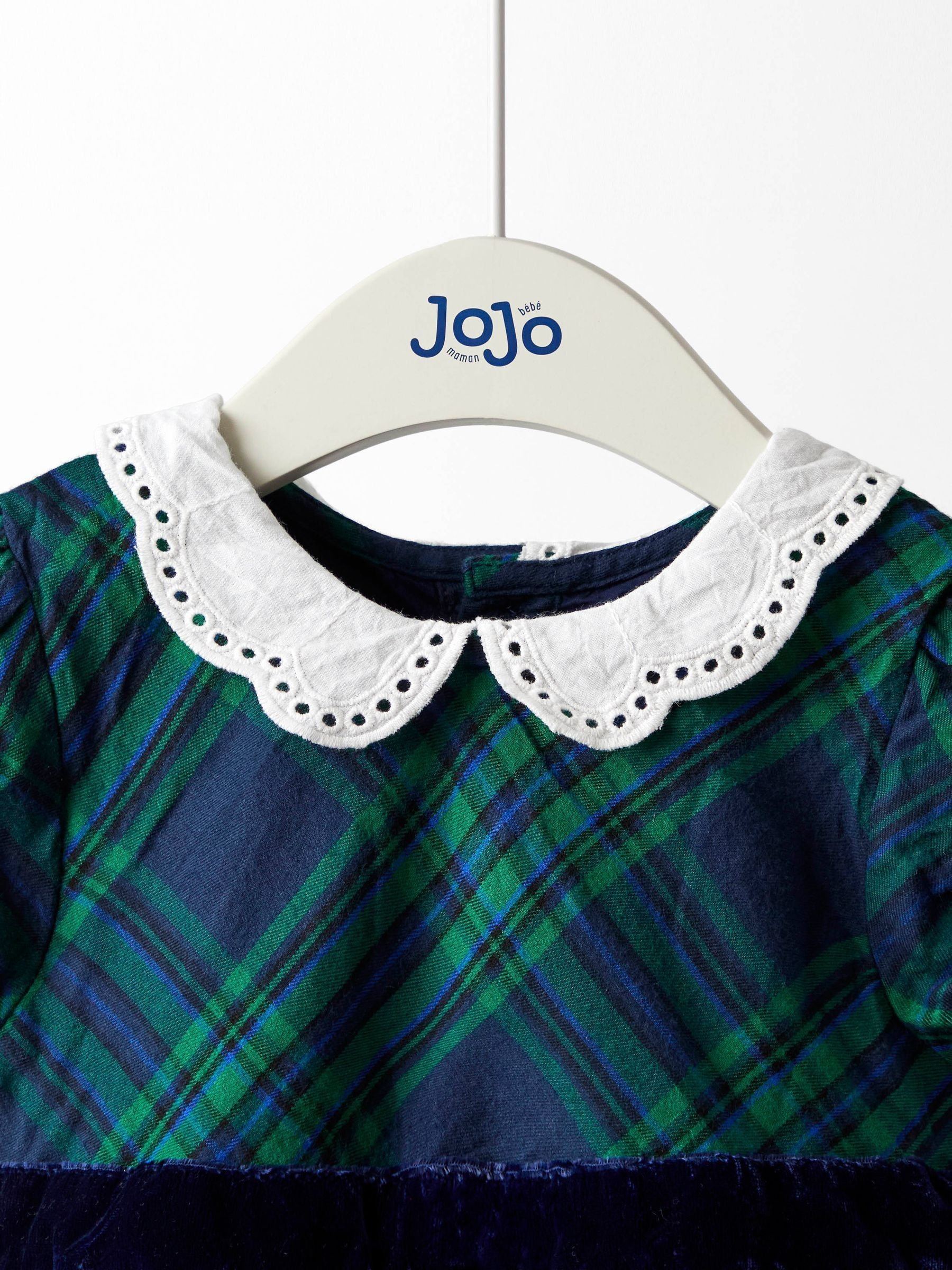 JoJo Maman Bébé Party Dress With Broderie Collar