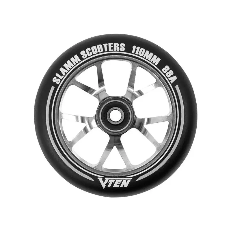 Roue Trottinette Freestyle SLAMM 110mm V-Ten II Wheels Titanium