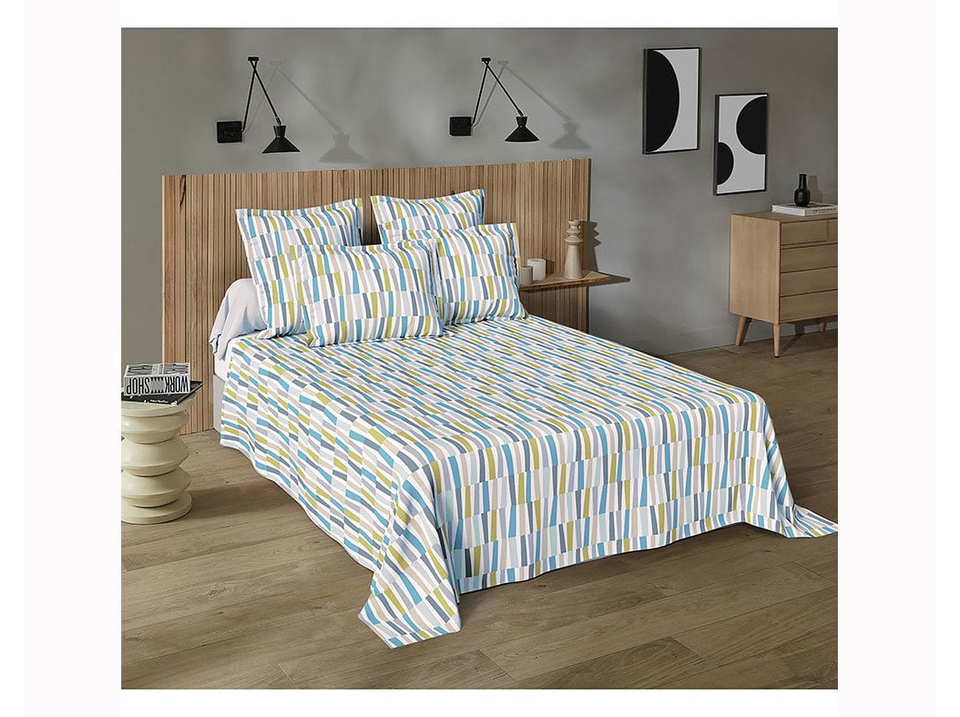 JOGO DE CAMA ACTUEL POLIESTER RECICLADO 160X280CM