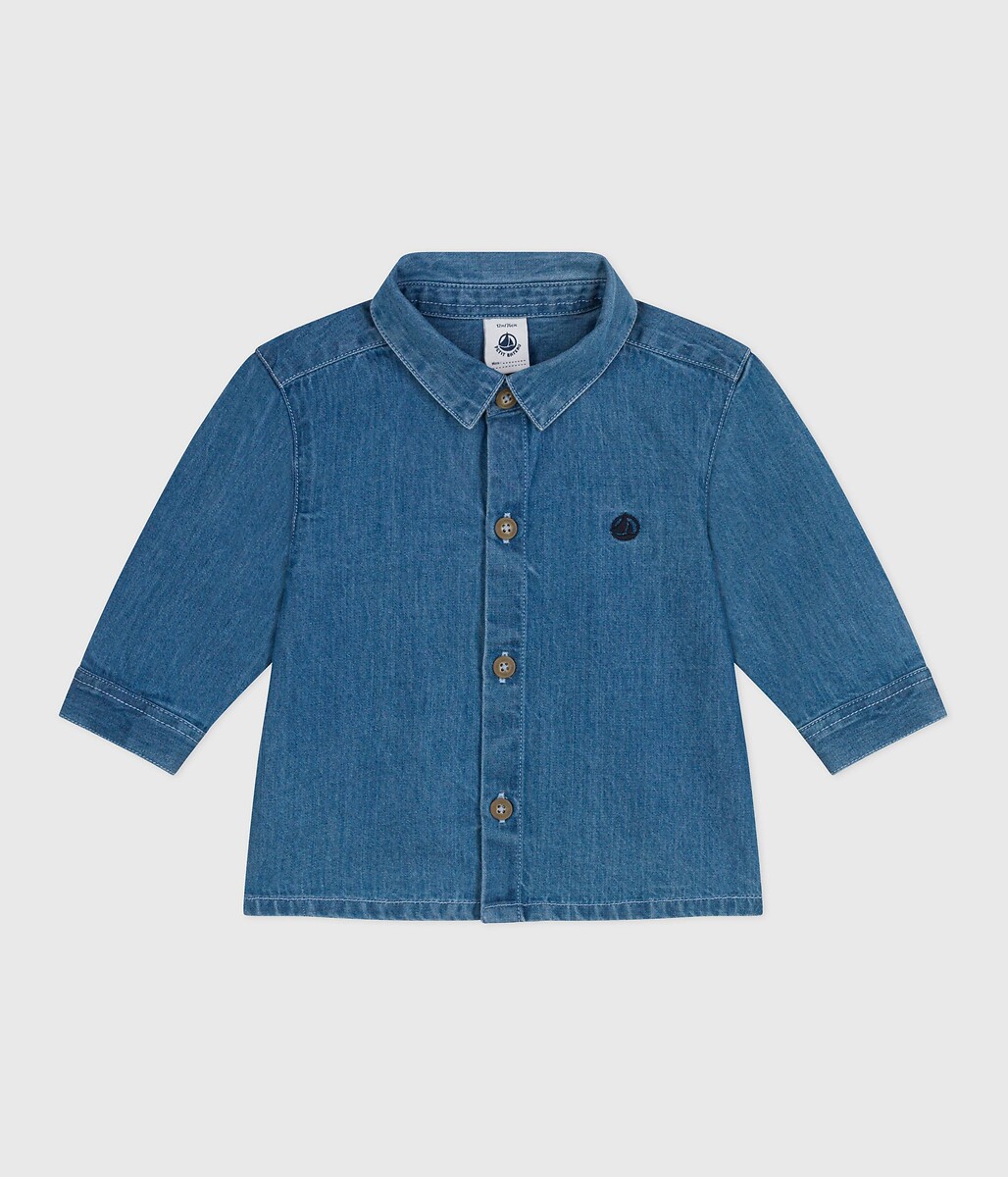 PETIT BATEAU<br>Camisa jeans