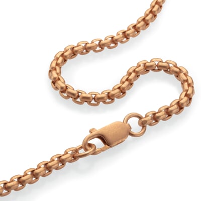 Armkette Venezianer roségoldplattiert