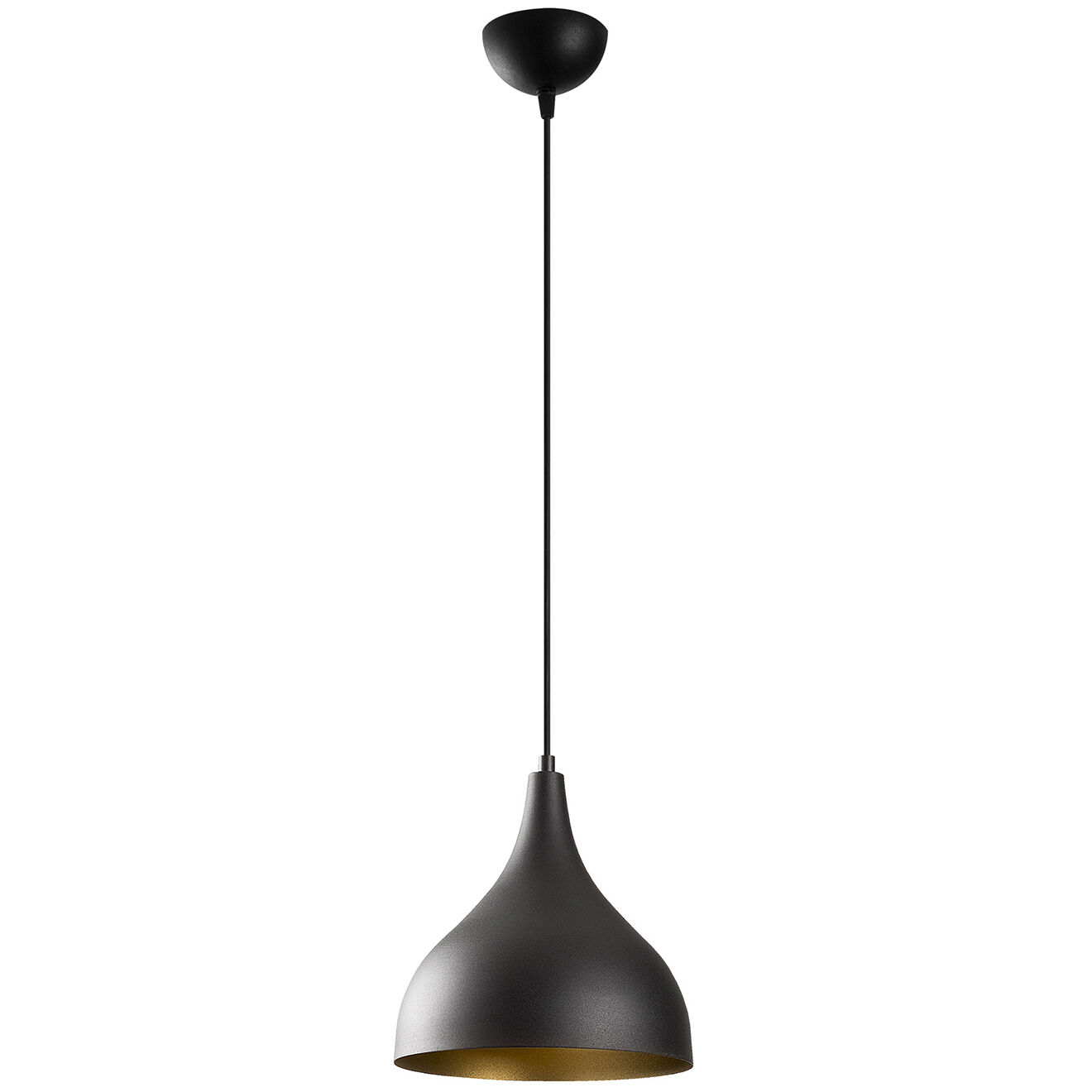 Opviq Suspension Saglam noir/doré - 26x126 cm