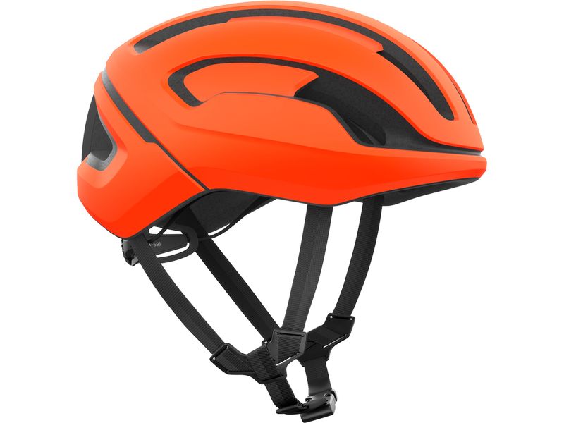 POC Helm Omne Air MIPS Fluorescent Orange Matt, L Fahrradhelm