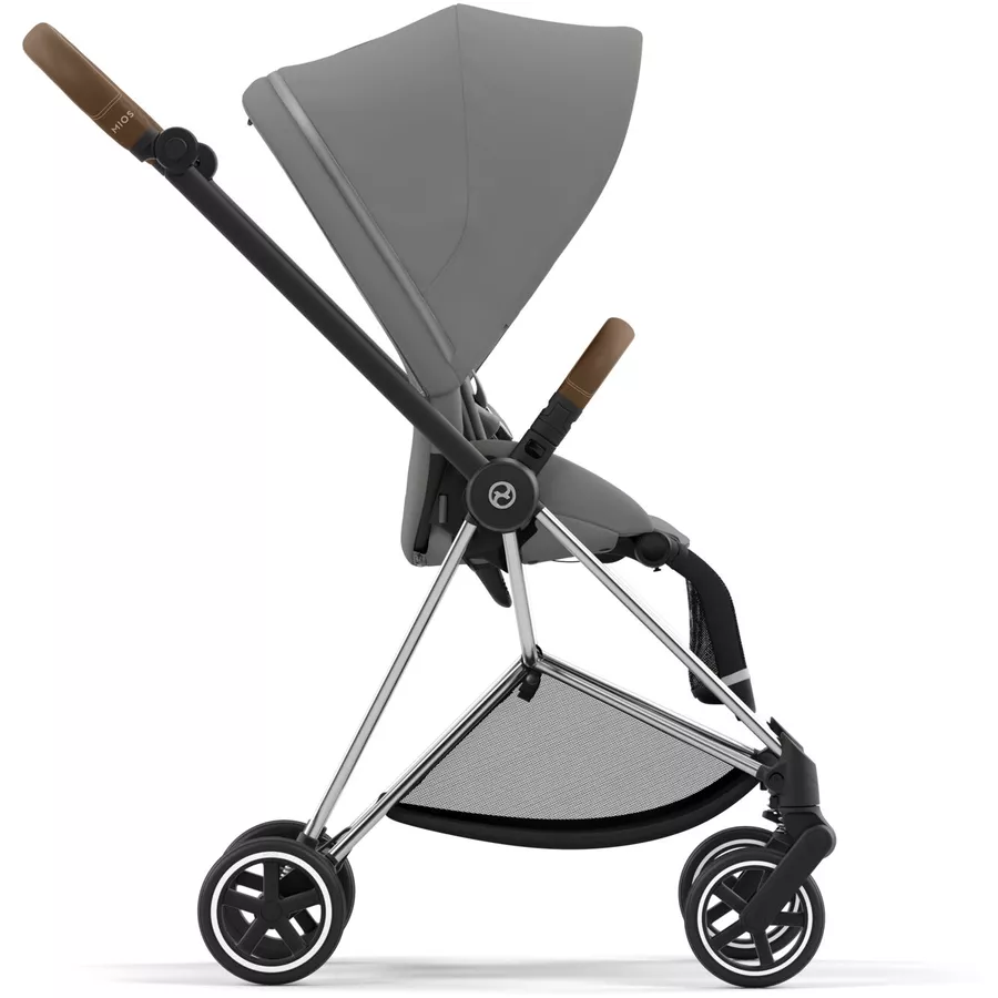 cybex PLATINUM Kombikinderwagen New Mios Chrome Brown Mirage Grey