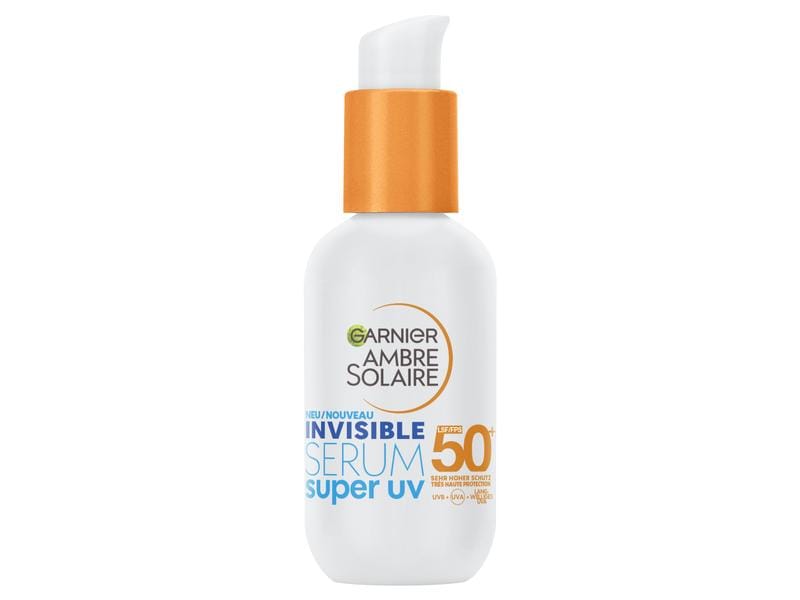 Garnier Ambre Solaire Super UV Ceramide 30 ml Serum mit sehr hohen Sonnenschutz, ultra-leicht und unsichtbar