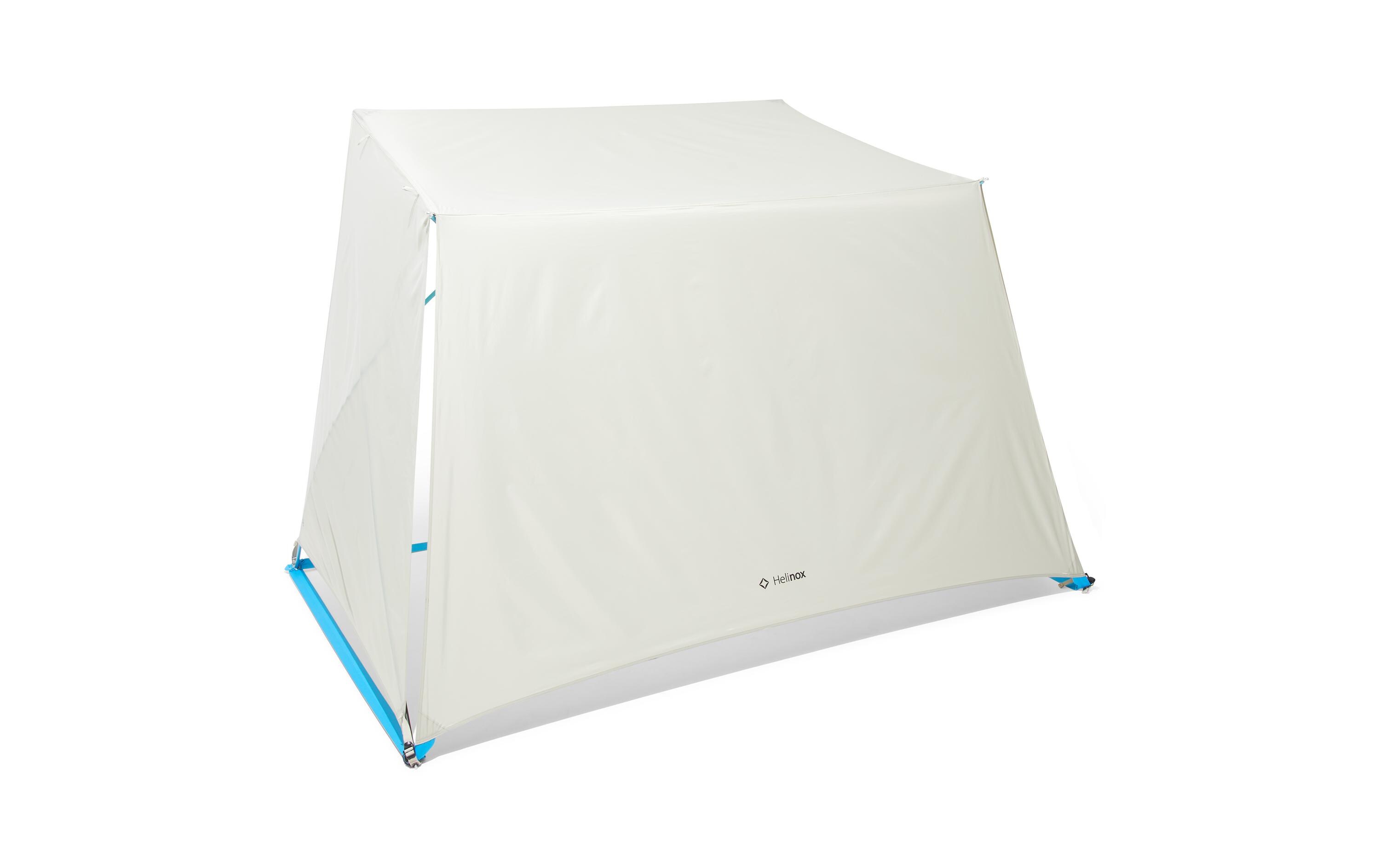 Strandzelt Royal Box Shade Sand/Cyan Blue<br>Unterstandzelt
