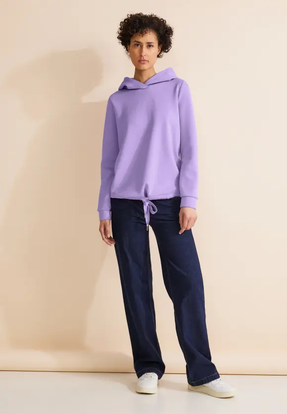 Cupro Sweatshirt - smell of lavender