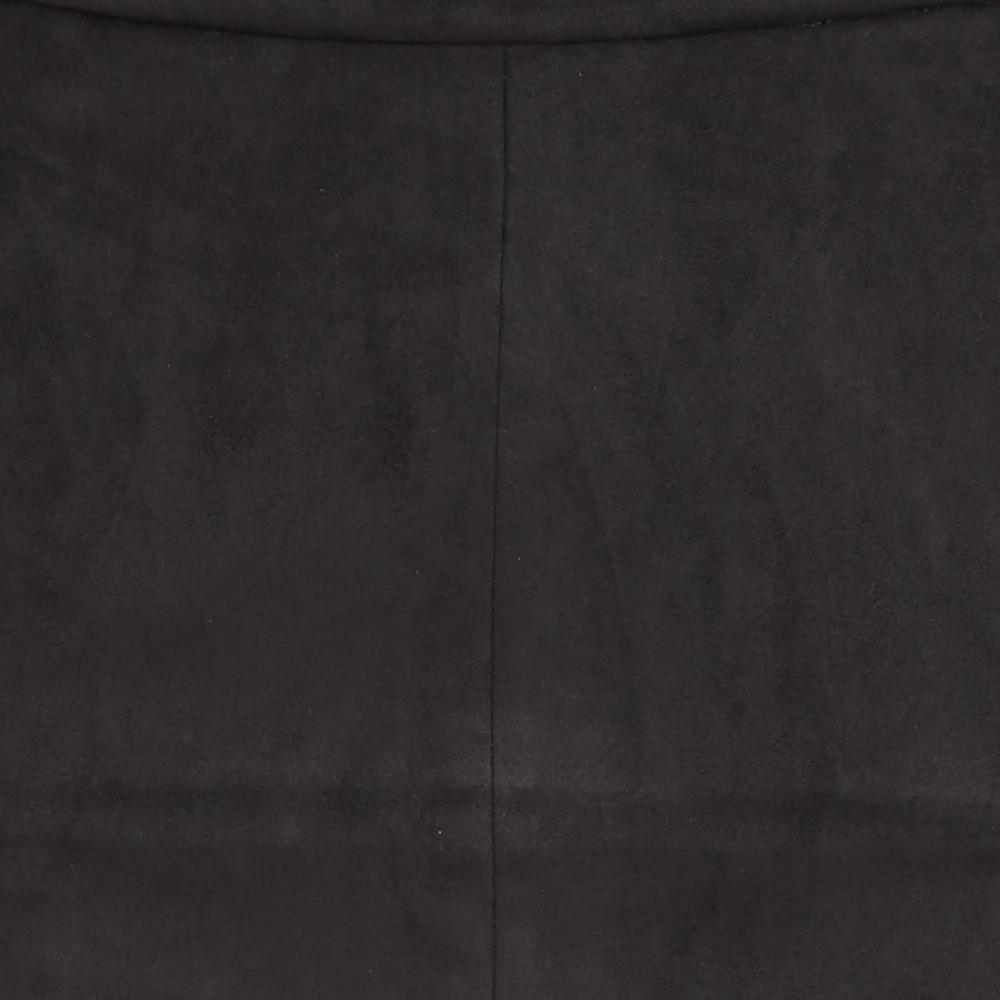 Jupe courte effet daim | Noir
