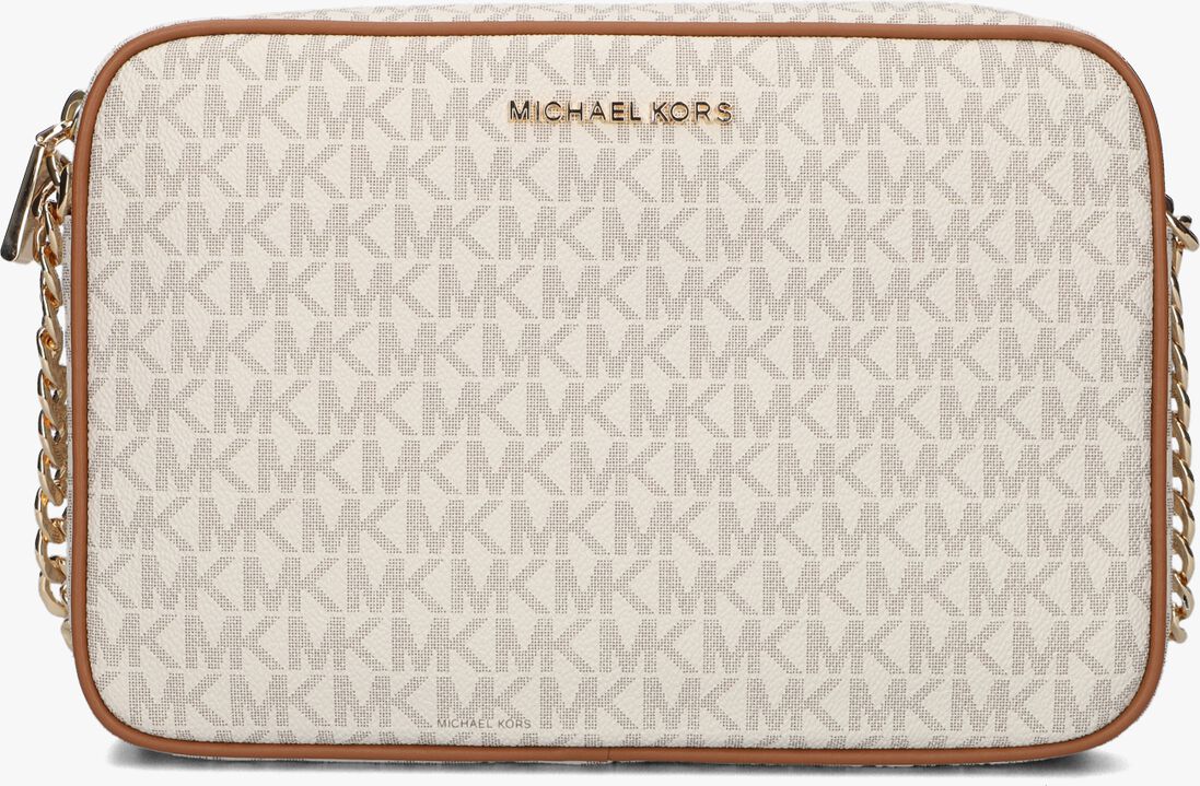 MICHAEL KORS beige michael kors schoudertas lg ew crossbody