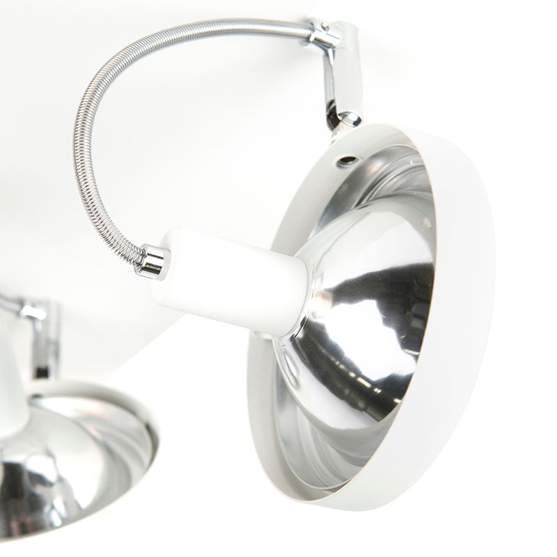 Design spot wit 4-lichts verstelbaar - Nox