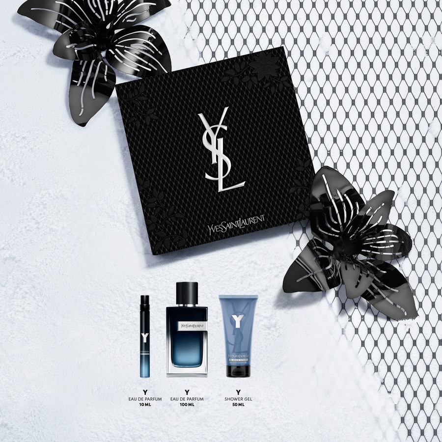 Yves Saint Laurent Y Holiday Set Eau de Parfum 100ml + 10ml & Shower Gel 50ml