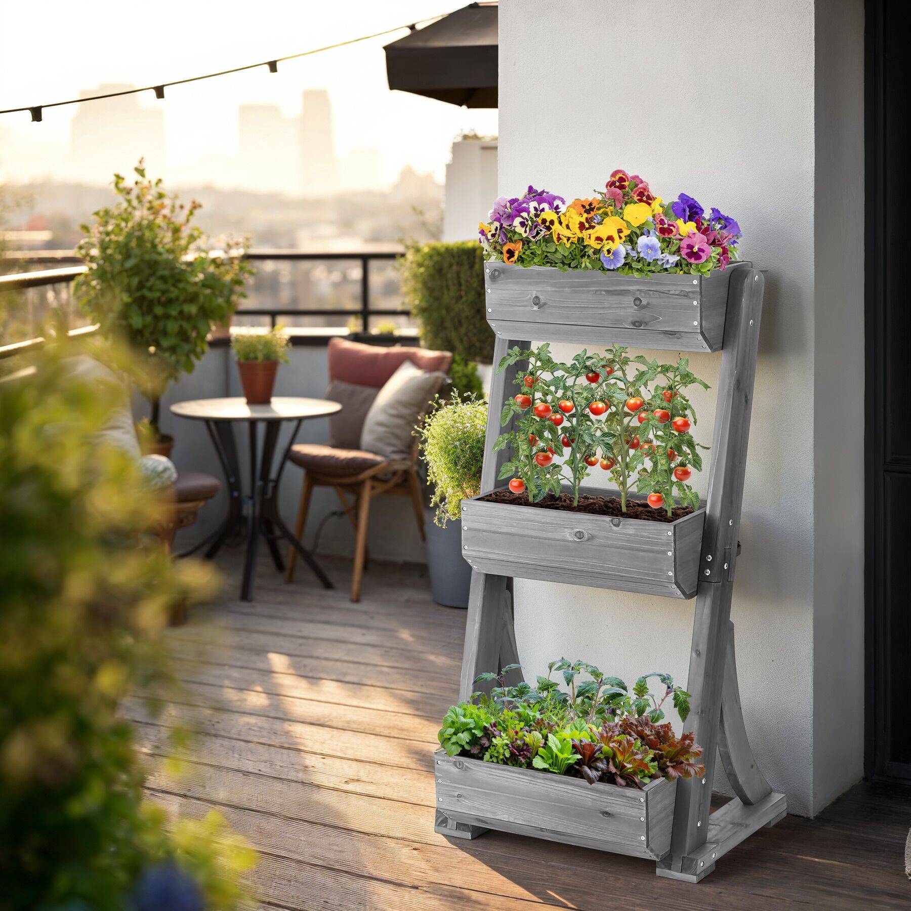 Vertikalbeet Flora