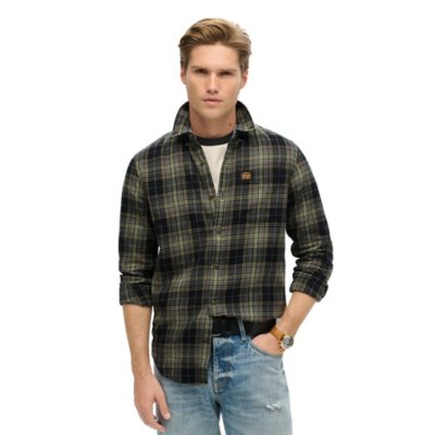 Chemise à manches longues homme Cotton Lumberja SUPERDRY