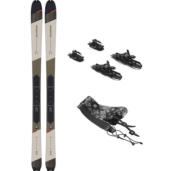 Testware Salomon MTN 80 Carbon   Marker Alpinist 10 Demo inkl. Stopper   Felle 23/24 Tourenski mit Bindung