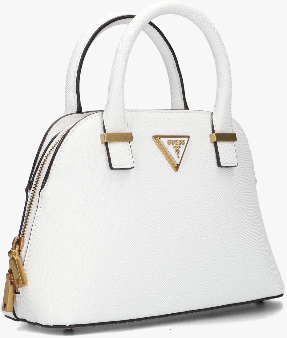 GUESS witte guess schoudertas lossie girlfriend dome satchel